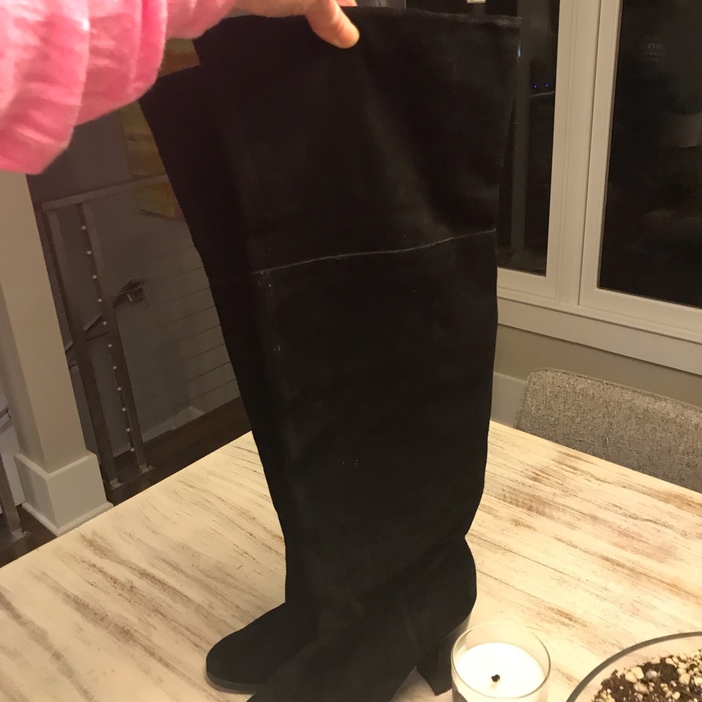 Over the Knee Boot Nine West size 9,5- heel 3 inch